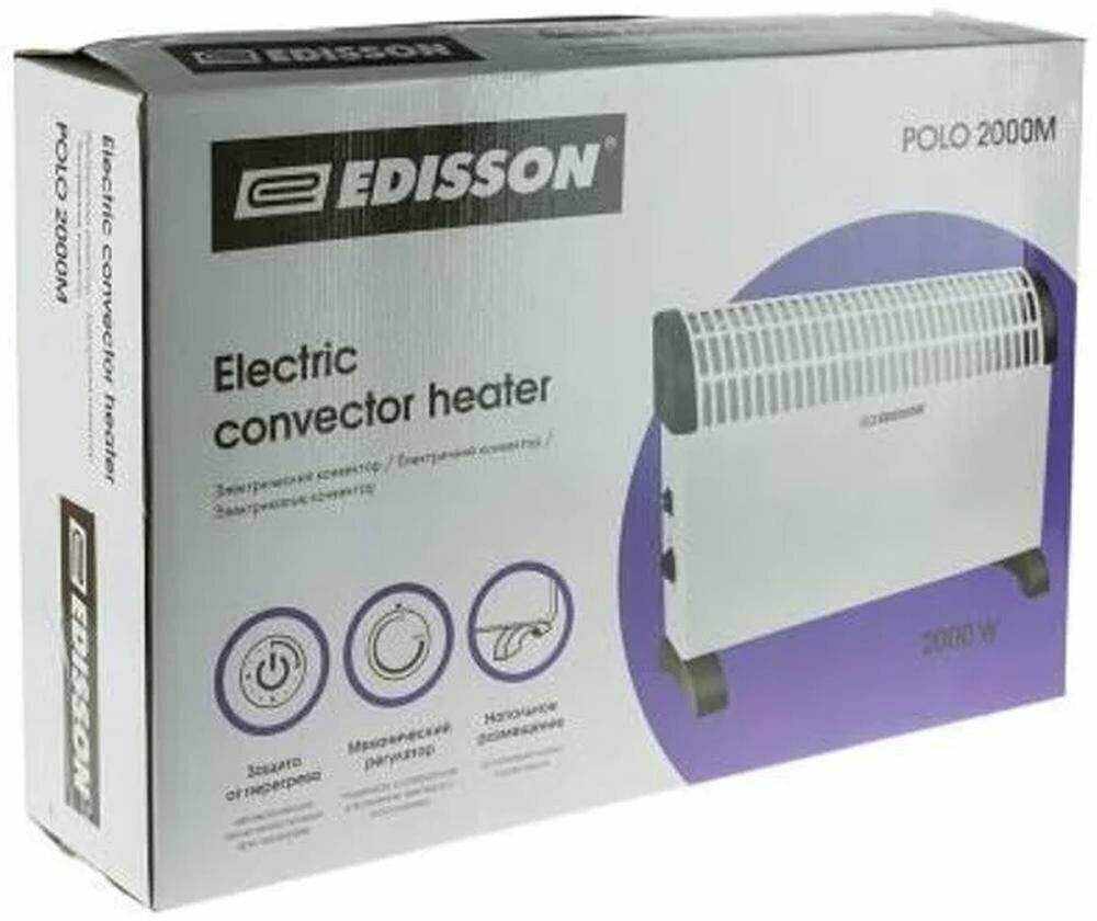 Конвектор электрический EDISSON POLO 2000M - 2000 Вт