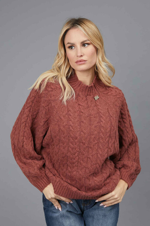 Пуловер J.B4, размер M, розовый