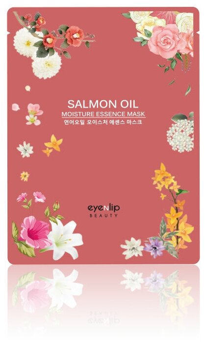 Eyenlip Тканевая маска для лица Moisture Essence Mask Salmon Oil, 25 мл.