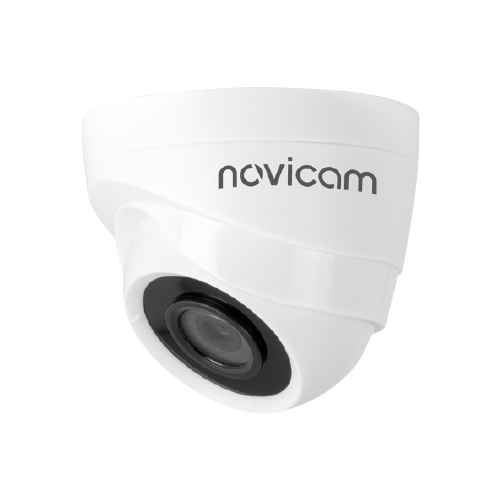 BASIC 30 Novicam v.1335 - IP видеокамера , 3 Мп 20 к/с, 3.6 мм, внутренняя, DC 12В/PoE, аудиовход