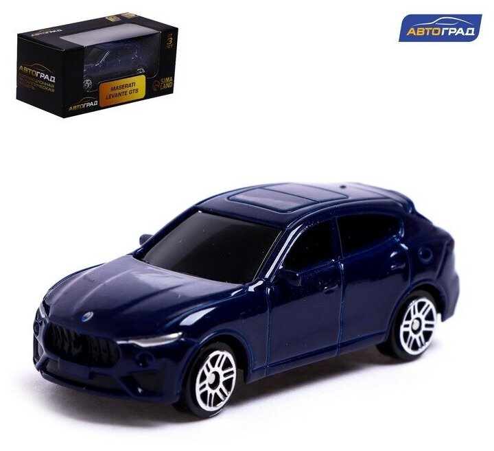 Автоград Машина металлическая MASERATI LEVANTE GTS, 1:64, цвет синий