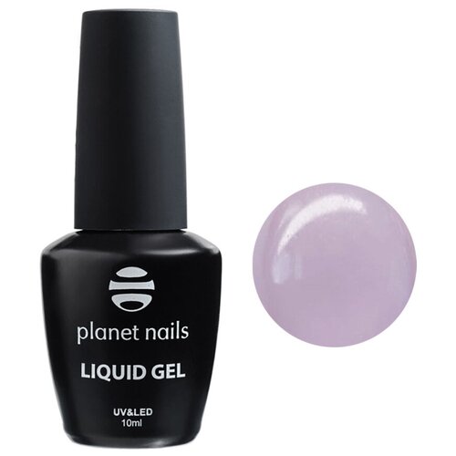 Гель моделирующий во флаконе Liquid gel Pale Violet Planet nails 10 мл арт.11356