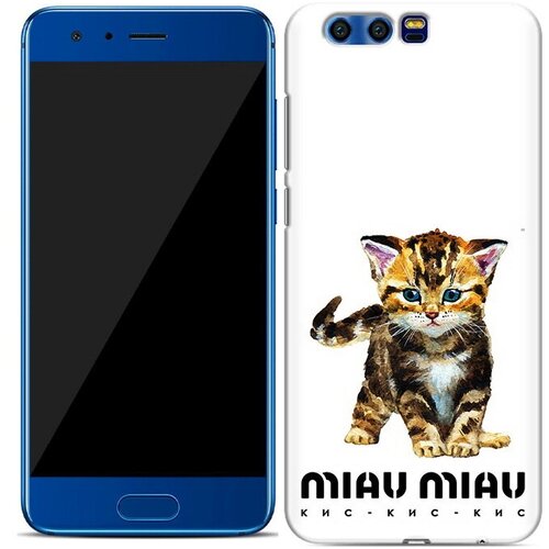 чехол mypads бренд miau miau для honor x10 max задняя панель накладка бампер Чехол задняя-панель-накладка-бампер MyPads Бренд miau miau для Huawei Honor 9 противоударный