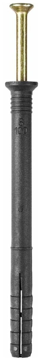 Дюбель-гвоздь STAYER полипропиленовый потайный бортик 8 x 100 мм 50 шт. (30645-08-100)