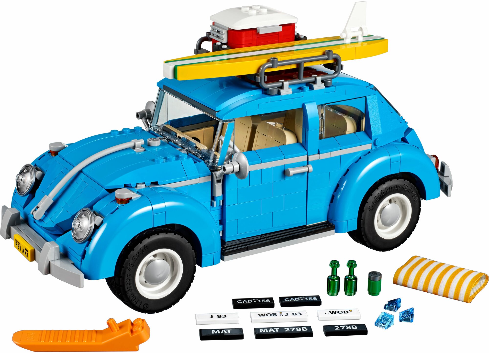 Конструктор LEGO 10252 Creator VW K?fer - фото №14