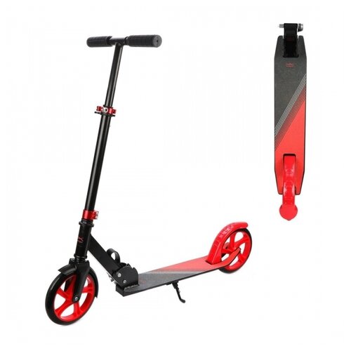 фото Самокат x-match liberty, 200 мм pu, красный