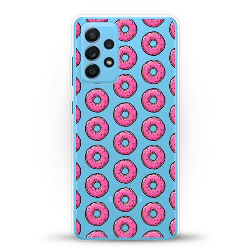 фото Силиконовый чехол пончики на samsung galaxy a52 andy & paul