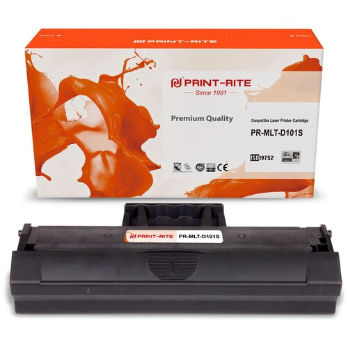 Картридж лазерный Print-Rite TFSF9NBPU1J PR-MLT-D101S MLT-D101S черный (1500стр.) для Samsung ML-2160/2165/2167/2168/SCX-3400/3405