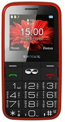 Телефон мобильный (TEXET TM-B227 Red (2 SIM))