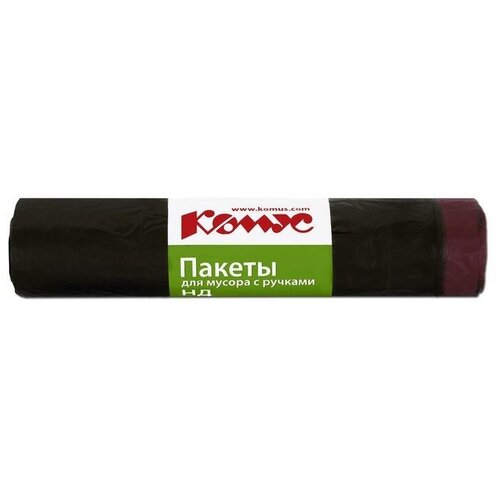 Мешки для мусора Комус 60 л, 20 шт., черный