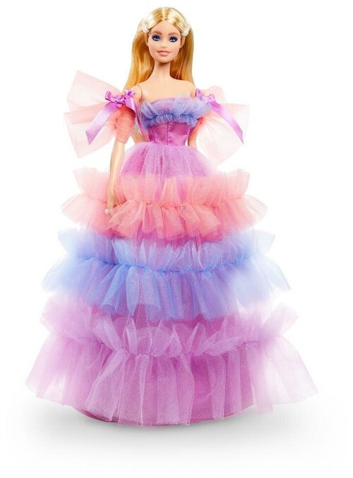 Кукла Barbie Пожелания ко дню рождения, GTJ85 разноцветный