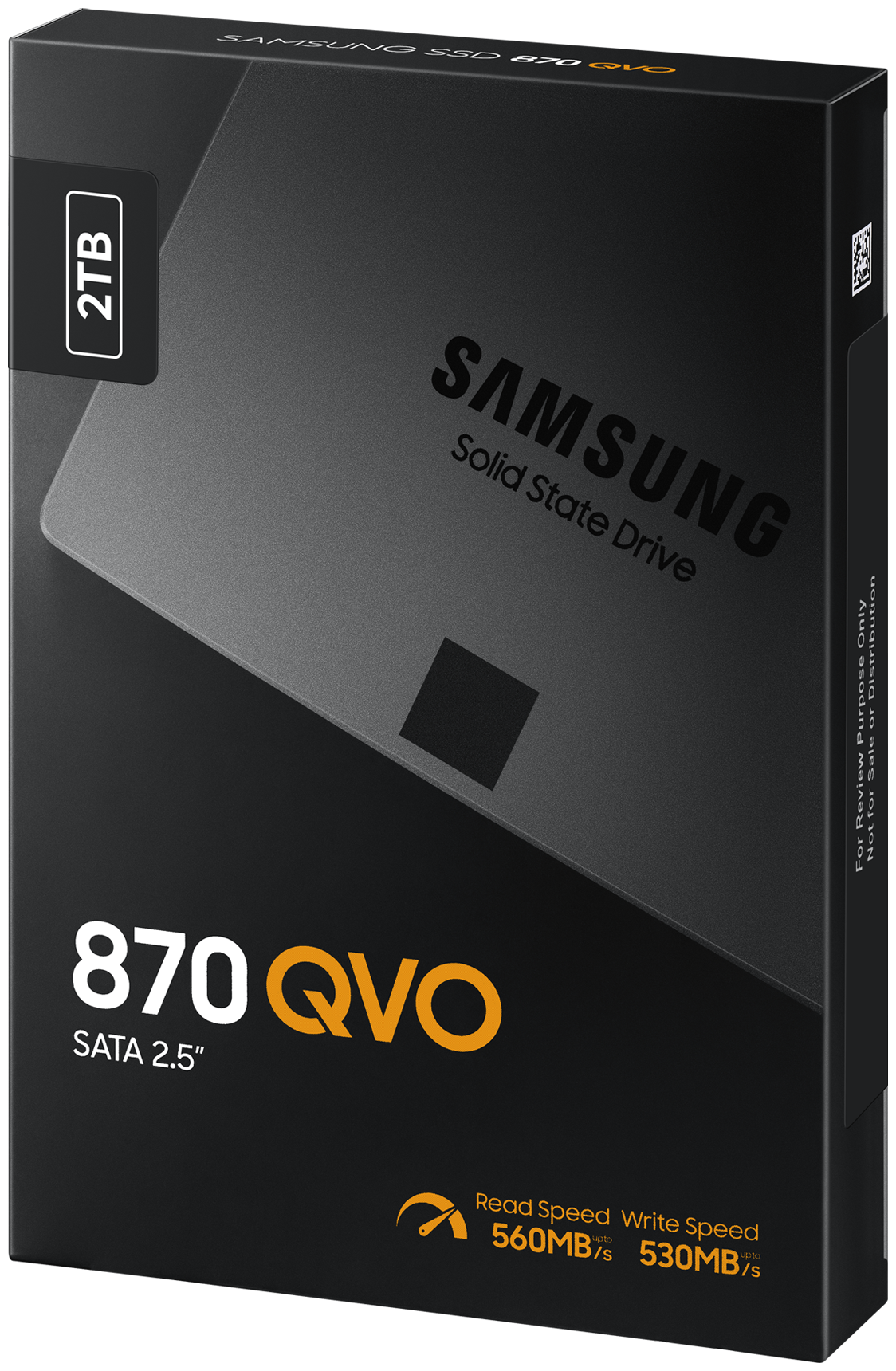 SSD накопитель SAMSUNG 870 QVO 2ТБ, 2.5", SATA III - фото №5