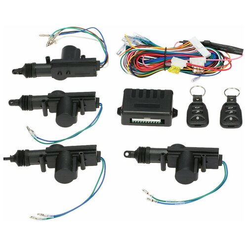 Центральный замок с дистанционным управлением комплект 6090₽