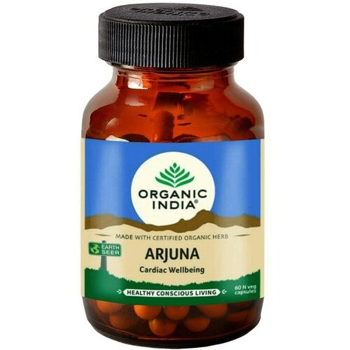 Арджуна Органик Индия (Arjuna Organic India), 60 капсул