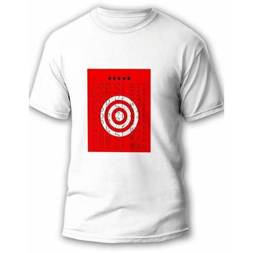 фото Футболка будь на стиле, футер, размер l, белый