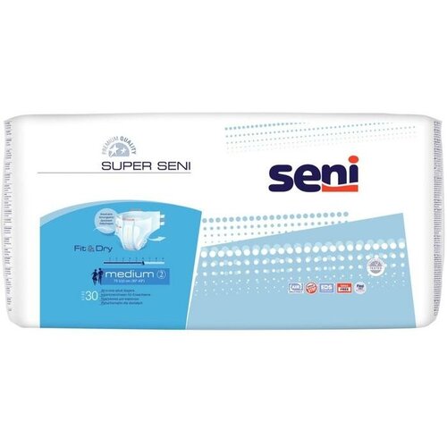 Подгузники для взрослых Seni Super Medium №2, 30 шт