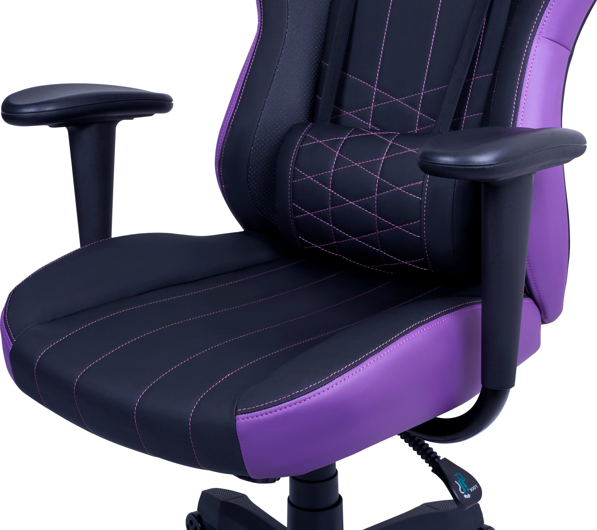 Кресло игровое COOLER MASTER Caliber E1 Purple (CMI-GCE1-PR) - фотография № 4