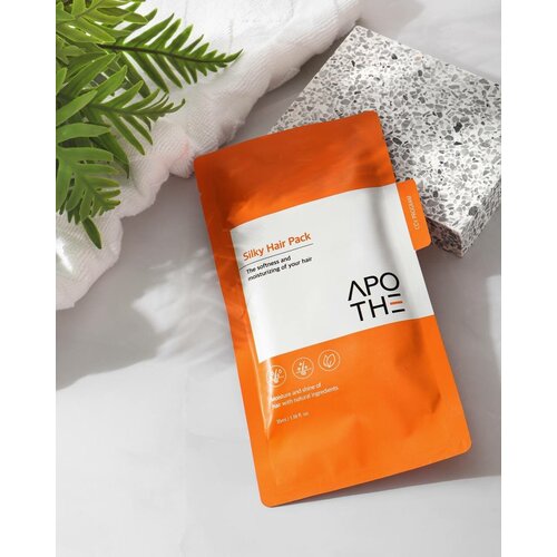 Шелковая маска для волос Apothe