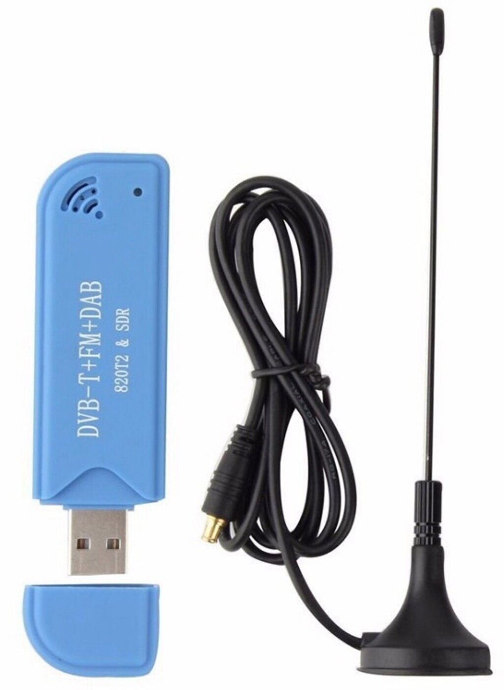 USB радиоприемник RTL-SDR Широкополосный радиосканер для компьютера планшета телефона