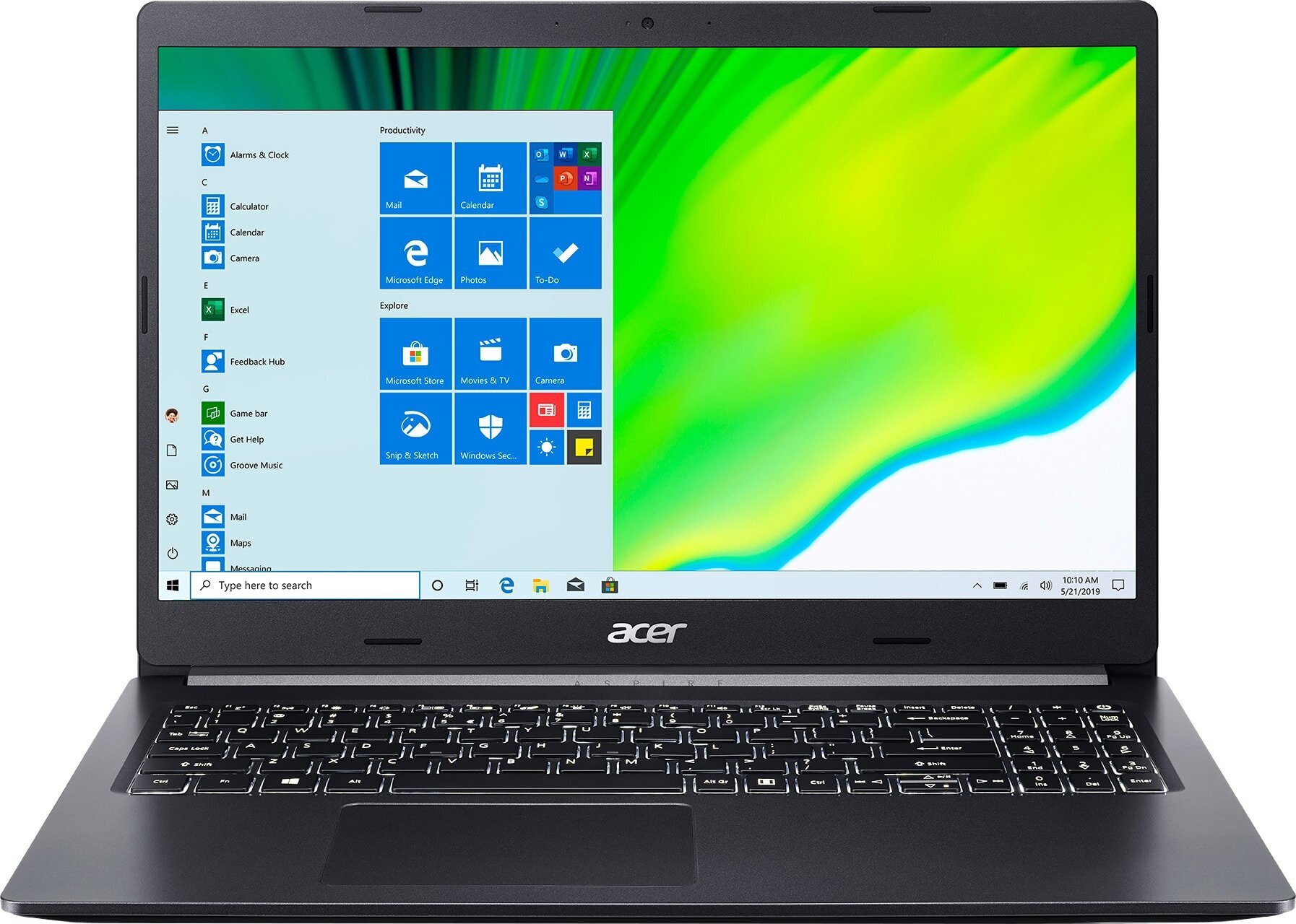 Ноутбук Acer Aspire 5 A515-44G-R26U NX. HW0ER.006 (AMD Ryzen 5 2300 MHz (4500U)/12288Mb/512 Gb SSD/15.6"/1920x1080/AMD Radeon RX 640 GDDR5/Win 10 Home)