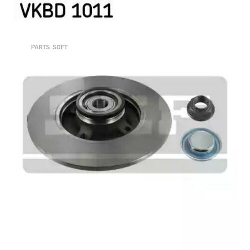 SKF VKBD 1011 Диск тормозной задний с подшипником CITROEN C4PEUGEOT 307 D249mm SKF VKBD 1011 9340₽