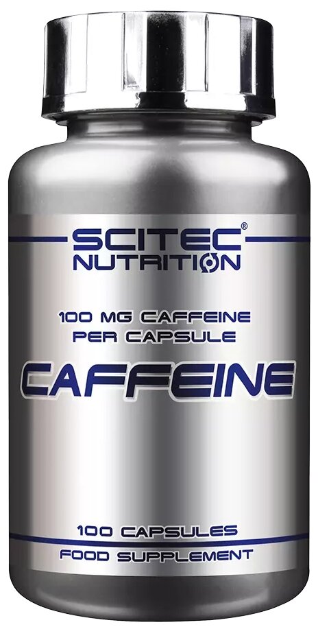 Предтренировочный комплекс Scitec Nutrition Caffeine нейтральный банка 100 шт.