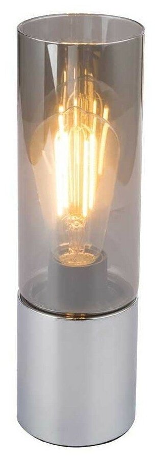 Лампа Globo Lighting Annika 21000C, E27, 25 Вт, серый