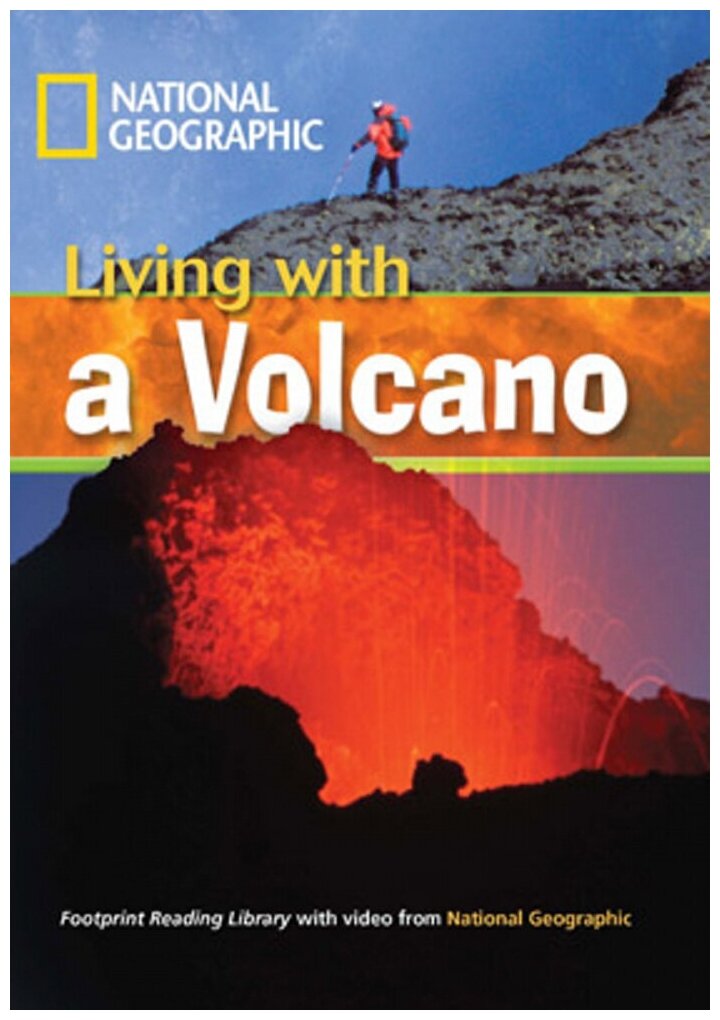 Книга Fotoprint Reading Library B1 Living with a Volcano - фото №1
