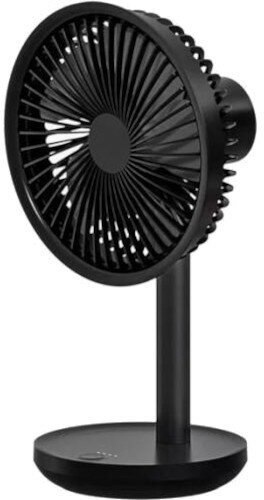 Настольный вентилятор SOLOVE table-top rotary fan 4000mAh 3 Speed Type-C Чёрный (F5 Black RUS)