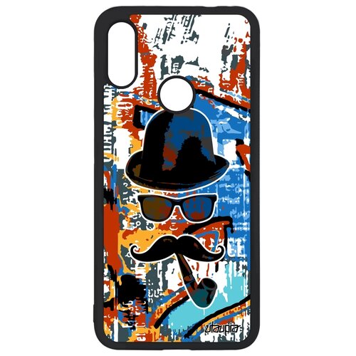 фото Чехол на мобильный redmi note 7, "мистер усы" котелок шляпа utaupia