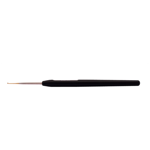 Крючок Knit Pro Steel 30861, длина 15 см, золотистый/серебристый/черный