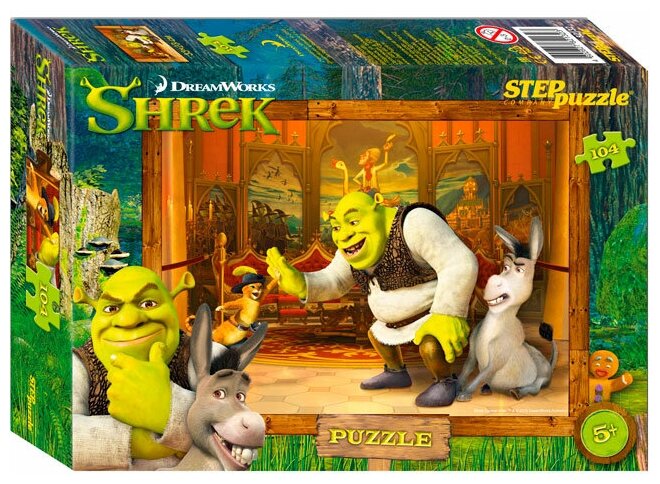 Пазл Step Puzzle Shrek - фото №3