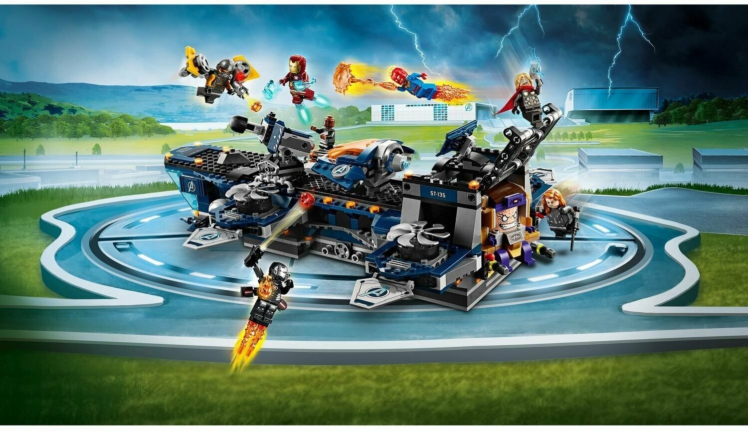 Конструктор LEGO Super Heroes Геликарриер, 1244 детали (76153) - фото №20