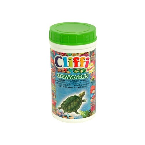 Cliffi (Италия) Для черепах средние сушеные креветки 100мл (Gammarus) PCAA301  Gammarus 0,009 кг 40401 (2 шт)