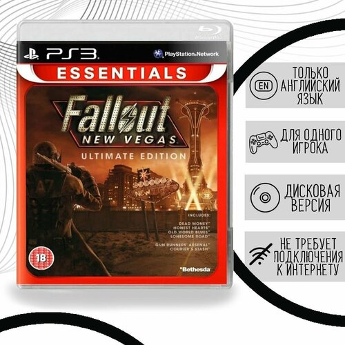 Fallout: New Vegas Ultimate Edition (PS3) английский язык