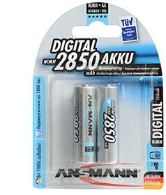 ANSMANN Аккумулятор ANSMANN DIGITAL Ni-MH AA 2850mAh BL2, 2шт (5035082-RU)