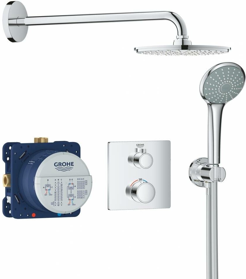 Grohe Душевой комплект Grohe Grohtherm 34734000