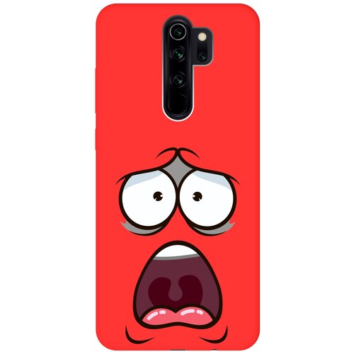 RE: PA Чехол - накладка Soft Sense для Xiaomi Redmi Note 8 Pro с 3D принтом Fear красный