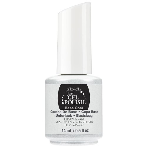 Ibd Базовое покрытие Just Gel Polish Base Coat, прозрачный, 14 мл