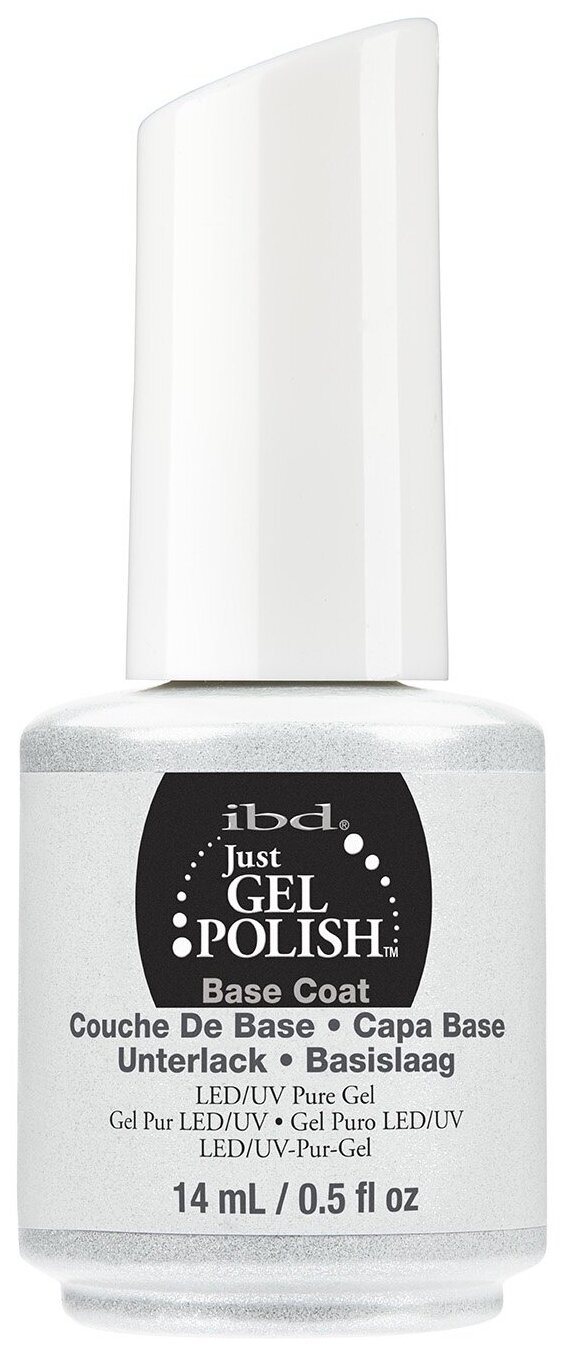 IBD Just Gel Base Coat, 14 мл - базовое покрытие под гель-лак (1 фаза)