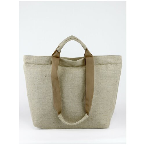 фото Сумка женская через плечо шоппер дорожная пляжная sonnenblume эммаxl тканевая хлопок парусина