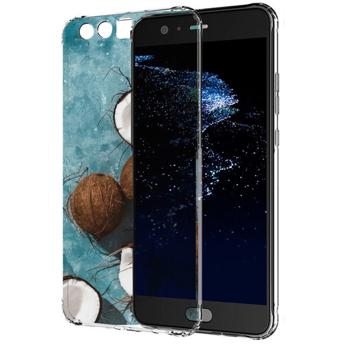 Чехол задняя-панель-накладка-бампер MyPads красивые-кокосы для Huawei P10 Plus противоударный чехол mypads красивые кокосы для iphone 14 plus 6 7 задняя панель накладка бампер