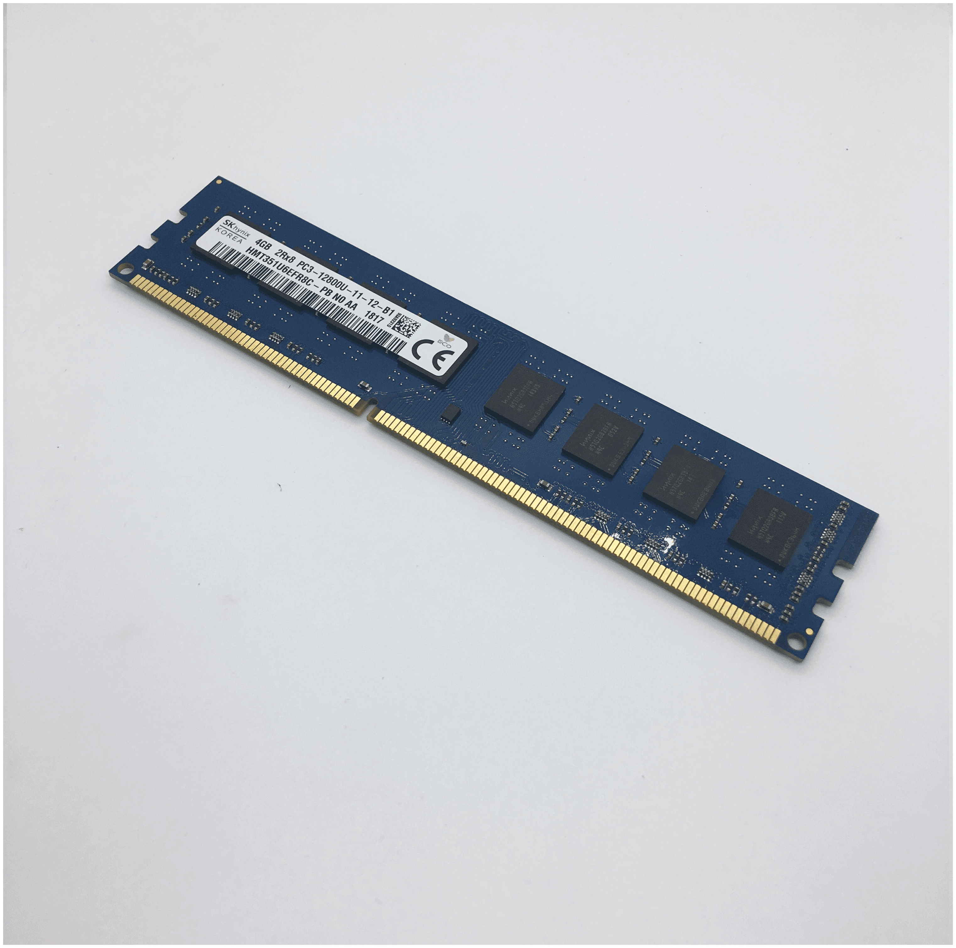 Оперативная память Hynix DDR3 4 ГБ 1600 MHz DIMM PC3-12800U 1x4 ГБ для компьютера