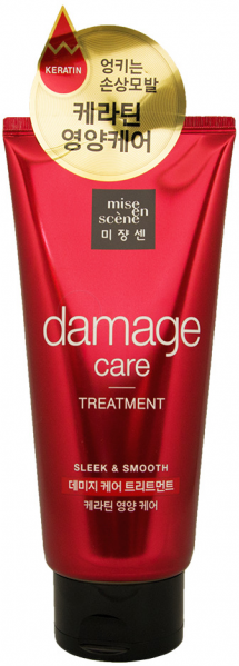 Маска для поврежденных волос Mise En Scene Damage Care Treatment, 180ml - фото №18