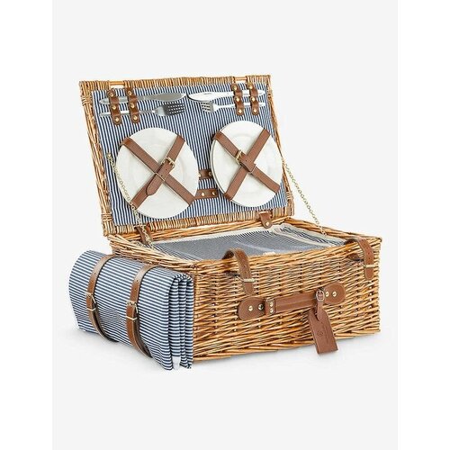 Плетеная корзина для пикника Greenfield Collection Abbotsbury Willow wicker, на четверых