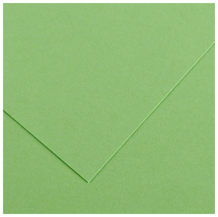 Бумага цветная CANSON Iris Vivaldi, 21 х 29.7 см, 1 лист, №27 Зеленое яблоко, 240 г/м2