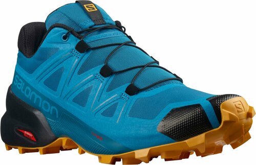 Кроссовки Salomon Speedcross, размер 8, синий, коричневый