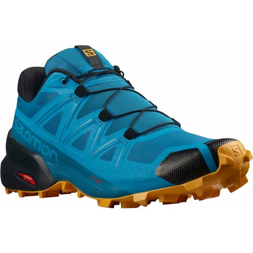 Кроссовки Salomon Speedcross, демисезонные, беговые, для фитнеса, размер 11, синий, коричневый