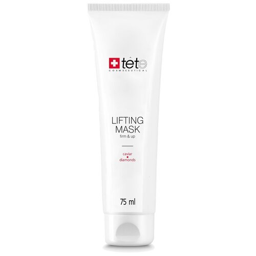 TETe Cosmeceutical Lifting Mask Маска-лифтинг для лица с экстрактом икры и алмазной микропудрой, 100 г, 75 мл tete cosmeceutical lifting mask caviar and diamonds лифтинг маска с экстрактом икры и алмазной микропудрой