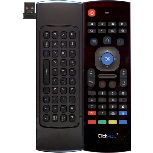 Пульт с гироскопом ClickPDU MX3-M для Android TV(голосовым управлением) 